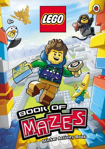 LEGO Book of Mazes Sticker Activity Book - LEGO City (Paperback)