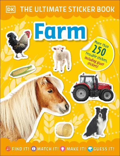 DK Ultimate Sticker Book Farm