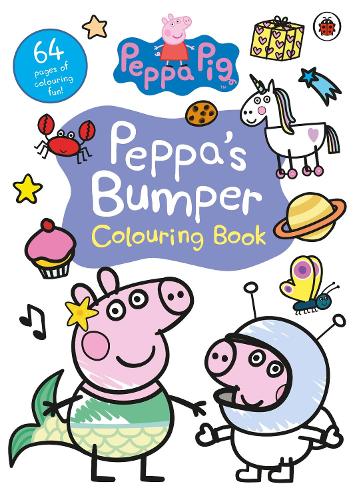 Peppa Pig: Peppa's Bumper Colouring Book: Official Colouring Book - Peppa Pig (Paperback)