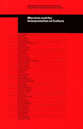 Marxism and the Interpretation of Culture (Paperback)