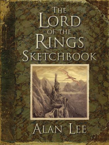 Book cover of The Lord of the Rings Sketchbook