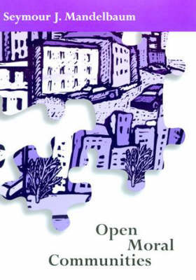 Open Moral Communities - Open Moral Communities (Hardback)