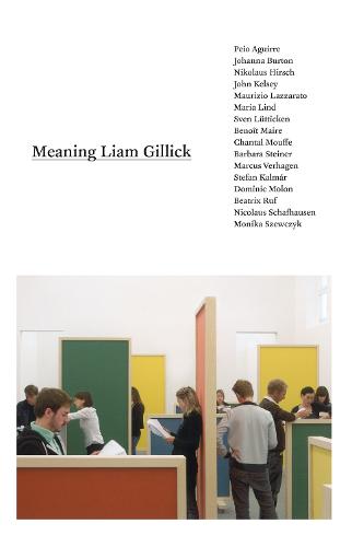 Meaning Liam Gillick - The MIT Press (Paperback)