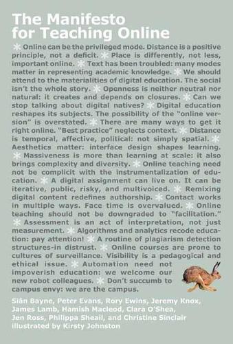 The Manifesto for Teaching Online (Paperback)
