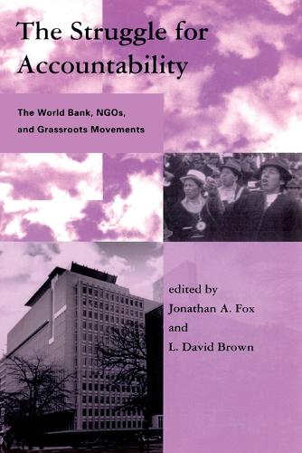 The Struggle for Accountability: The World Bank, NGOs, and Grassroots Movements - Global Environmental Accord: Strategies for Sustainability and Institutional Innovation (Paperback)