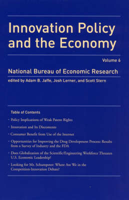 Innovation Policy and the Economy - Innovation Policy and the Economy (Paperback)