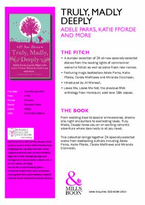 Truly, Madly, Deeply (Paperback)