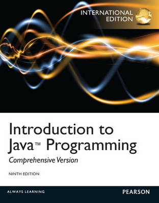 Introduction to Java Programming, Comprehensive Version with MyProgrammingLab