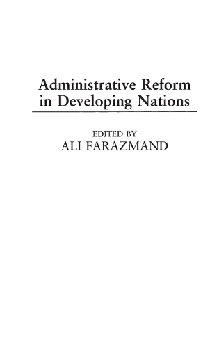 Administrative Reform in Developing Nations (Hardback)