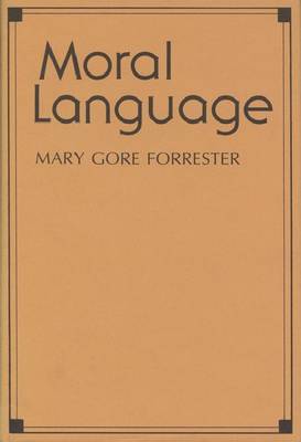 Moral Language (Hardback)