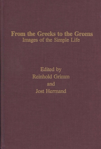 From the Greeks to the Greens: Images of the Simple Life (Hardback)