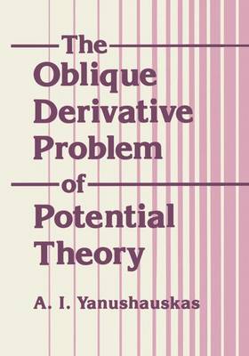 The Oblique Derivative Problem of Potential Theory - Monographs in Contemporary Mathematics (Hardback)