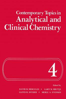 Contemporary Topics in Analytical and Clinical Chemistry - Geological Conservation Review Series (Hardback)