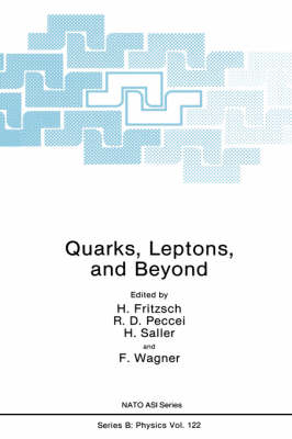 Quarks, Leptons, and Beyond - NATO Science Series B 122 (Hardback)
