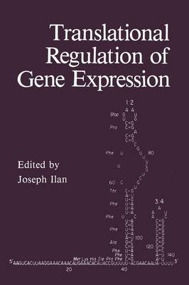 Translational Regulation of Gene Expression (Hardback)