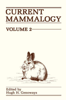 Current Mammalogy (Hardback)