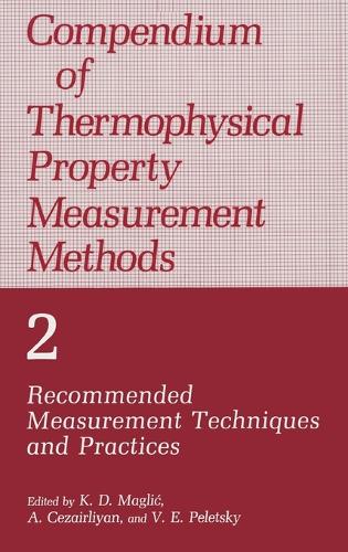 Compendium of Thermophysical Property Measurement Methods: v. 2 (Hardback)