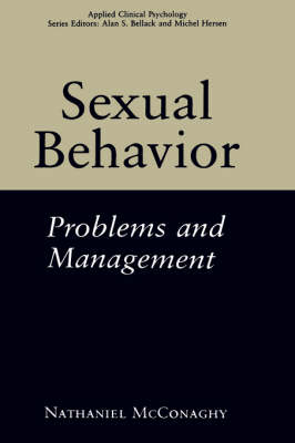 Sexual Behavior: Problems and Management - NATO Science Series B (Hardback)
