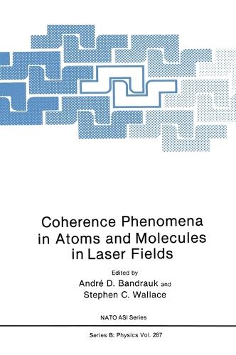 Coherence Phenomena in Atoms and Molecules in Laser Fields: Proceedings of a NATO Advanced Research Workshop Held in Hamilton, Ontario, Canada, May 5-10, 1991 - NATO Science Series B: Physics v. 287 (Hardback)