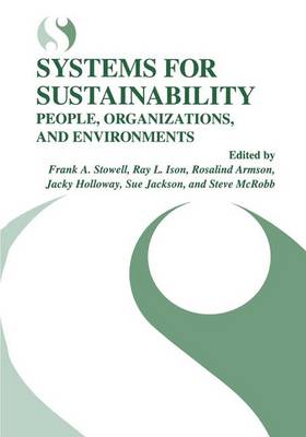 Systems for Sustainability: People, Organizations, and Environments (Hardback)