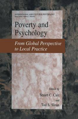 Poverty and Psychology: From Global Perspective to Local Practice - International and Cultural Psychology (Hardback)