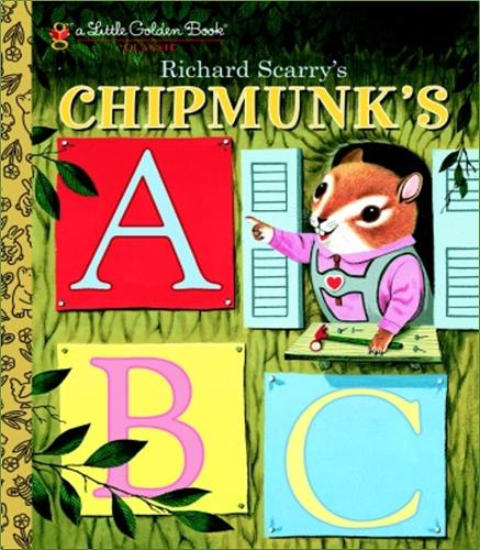 Richard Scarry's Chipmunk's ABC (Hardback)
