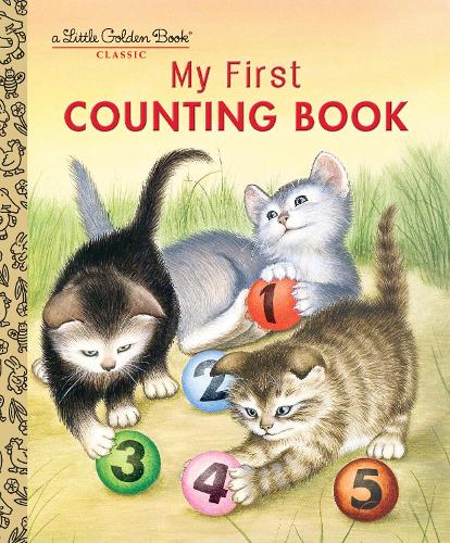 My First Counting Book - Little Golden Board Book (Hardback)