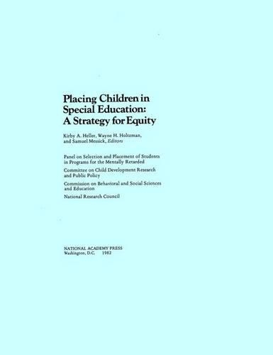 Placing Children in Special Education: A Strategy for Equity (Paperback)