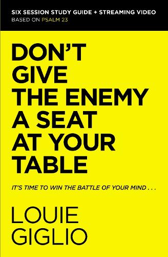 HarperChristian Resources Don't Give The Enemy A Seat At Your Table Bible Study Guide Plus Streaming Video