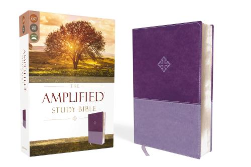 The Amplified Study Bible, Leathersoft, Purple (Leather / fine binding)