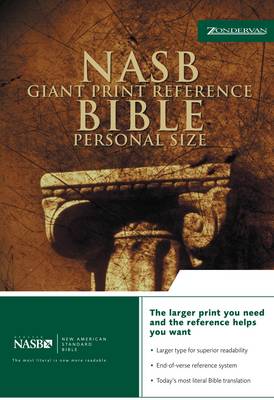 NASB Reference Bible: Personal size (Leather / fine binding)