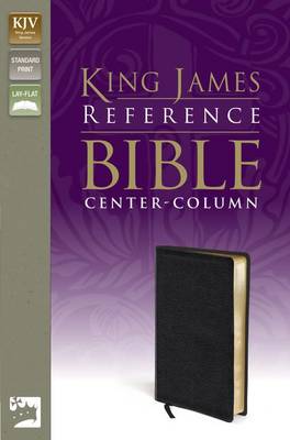 KJV, Reference Bible, Bonded Leather, Burgundy, Red Letter Edition (Leather / fine binding)