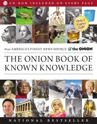 The Onion Book of Known Knowledge: A Definitive Encyclopaedia of Existing Information in 27 Excruciating Volumes (Paperback)