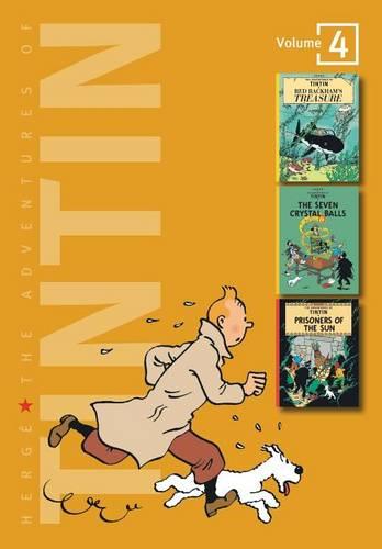 Adventures of Tintin 3 Complete Adventures in 1 Volume: WITH The Seven Crystal Balls AND Prisoners of the Sun: Red Rackham's Treasure - Tintin Three-in-one v. 1-7 (Hardback)