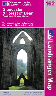 Gloucester and The Forest of Dean - OS Landranger Map Sheet 162 (Sheet map, folded)