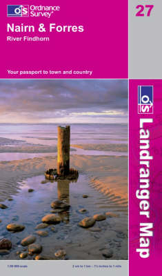 Nairn and Forres, River Findhorn - OS Landranger Map Sheet 27 (Sheet map, folded)