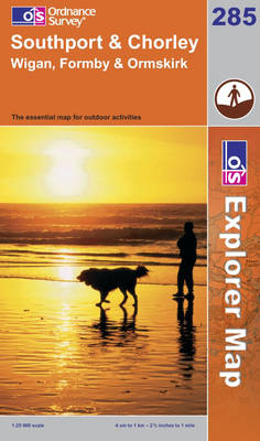 Southport and Chorley - OS Explorer Map Sheet 285 (Sheet map, folded)