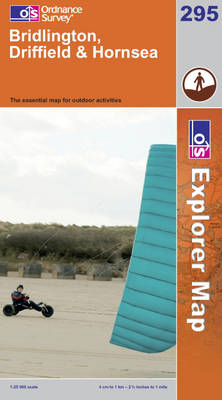 Bridlington, Driffield and Hornsea - OS Explorer Map Active No. 295 (Sheet map, folded)