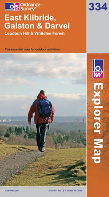 East Kilbride, Galston and Darvel - OS Explorer Map No. 334 (Sheet map, folded)