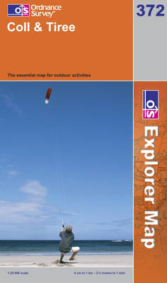 Coll and Tiree - OS Explorer Map No. 372 (Sheet map, folded)