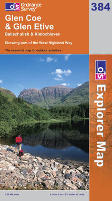Glen Coe - OS Explorer Map No. 384 (Sheet map, folded)