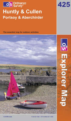 Huntly and Cullen - OS Explorer Map Sheet 425 (Sheet map, folded)