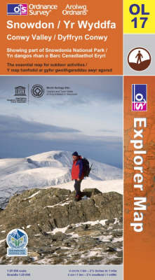 Snowdon - OS Explorer Map Sheet OL17 (Sheet map, folded)