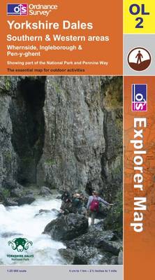 Yorkshire Dales: Southern and Western Areas - OS Explorer Map Sheet OL02 (Sheet map, folded)