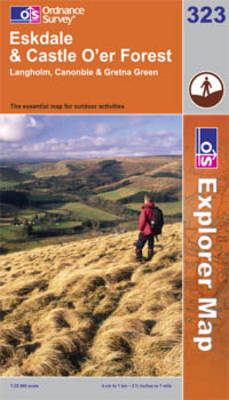 Eskdale and Castle O'er Forest - OS Explorer Map Sheet 323 (Sheet map, folded)