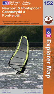 Cover Newport and Pontypool / Casnewydd a Phont-y-pwl - OS Explorer Map Sheet 152