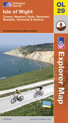 Isle of Wight - OS Explorer Map Sheet OL29 (Sheet map, folded)