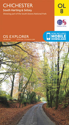 Chichester, South Harting & Selsey - OS Explorer Map OL 08 (Sheet map, folded)