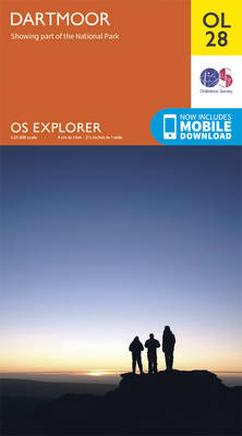 Dartmoor - OS Explorer Map OL 28 (Sheet map, folded)