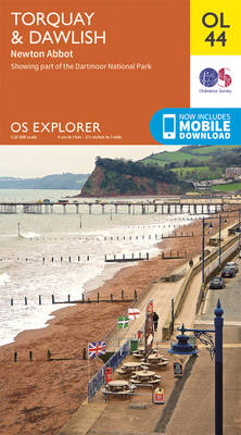 Torquay & Dawlish, Newton Abbot - OS Explorer Map OL 44 (Sheet map, folded)